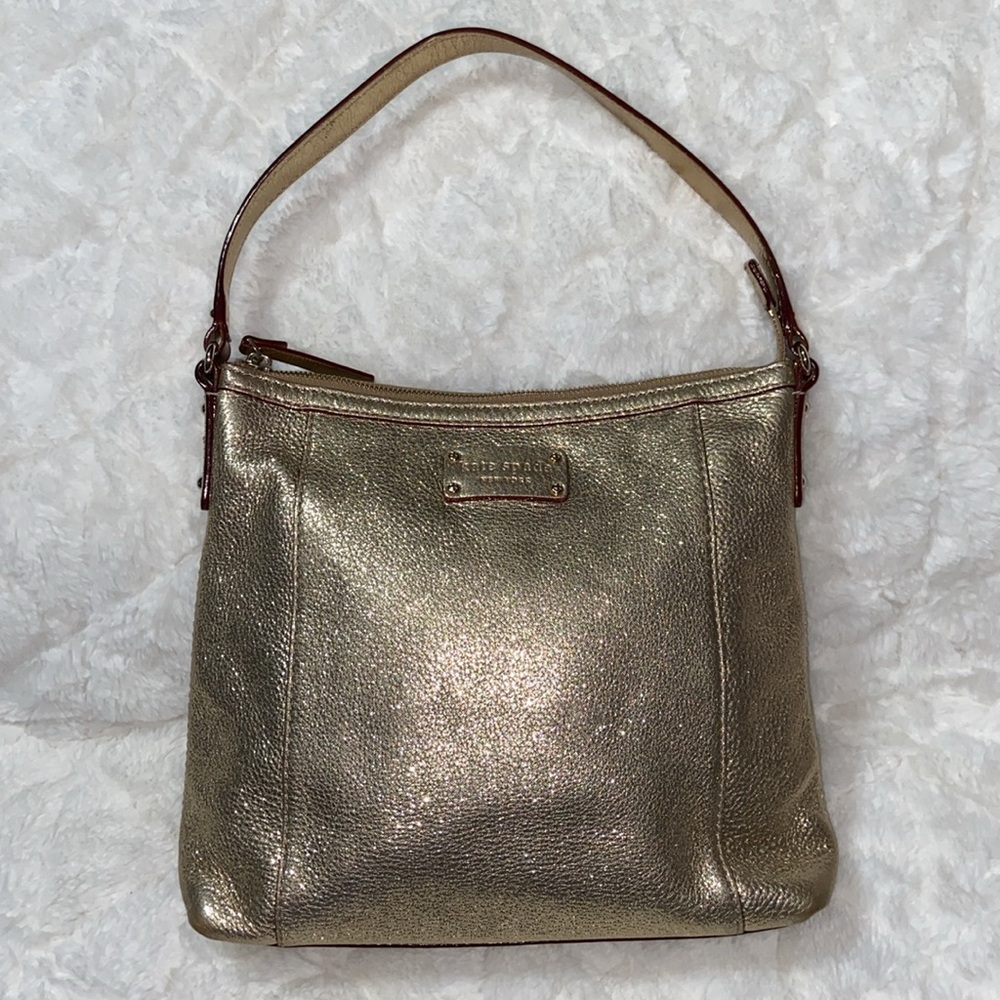 Rare Htf Kate Spade Metallic Gold And Copper/ Bronze … - Gem